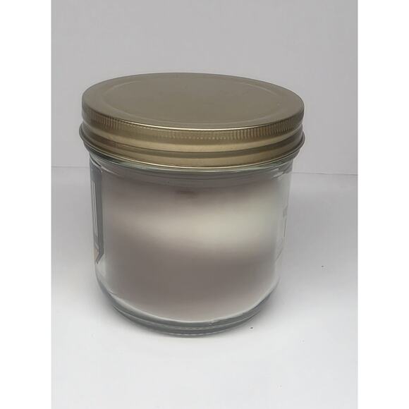 Perfect Harvest Sunwashed Flannel Scented Candle 13 Oz Glass Jar Wick Fall - Picture 2 of 3